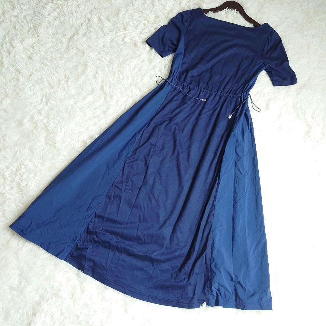 m s gracy ワンピース エムズグレイシー サイズ36 サイド切替 ブルー