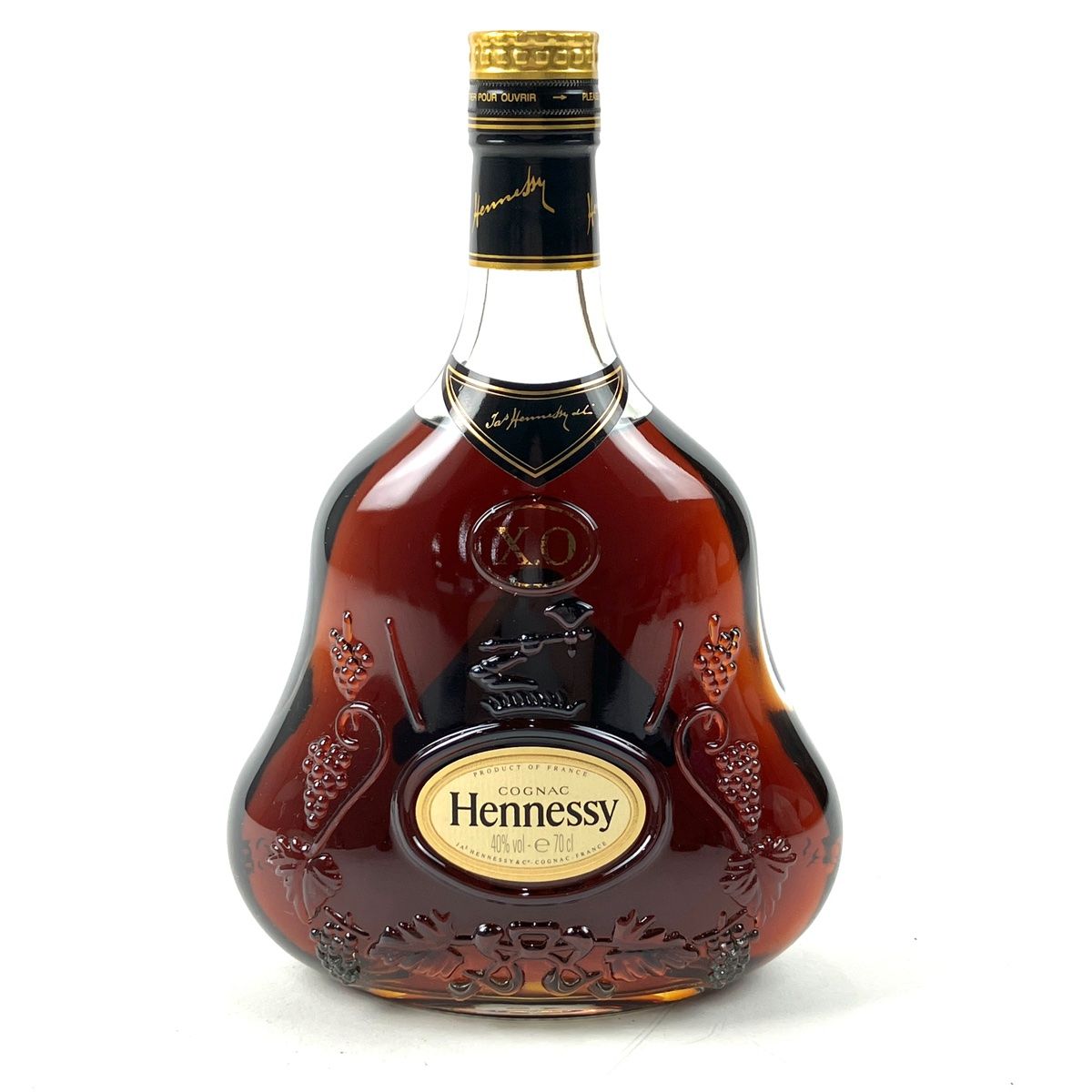 ヘネシー Hennessy XO 金キャップ クリアボトル 700ml ブランデー