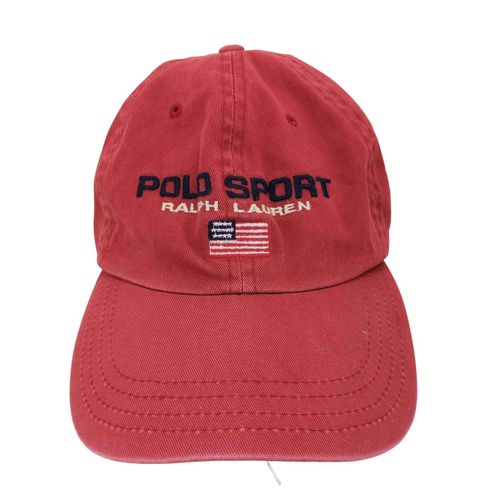 POLO SPORT 6パネル キャップ 星条旗 台湾製 ポロスポ 90s Ralph Lauren POLO SPORT ポロスポ 星条旗 6パネル キャップ