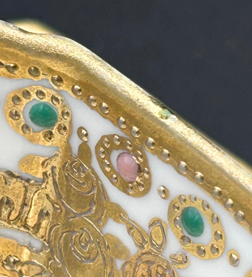 ファン垂涎★オールド ノリタケ デコレディ ペア シェイカー アンティーク ファン垂涎☆オールド ノリタケ デコレディ ペア シェイカー