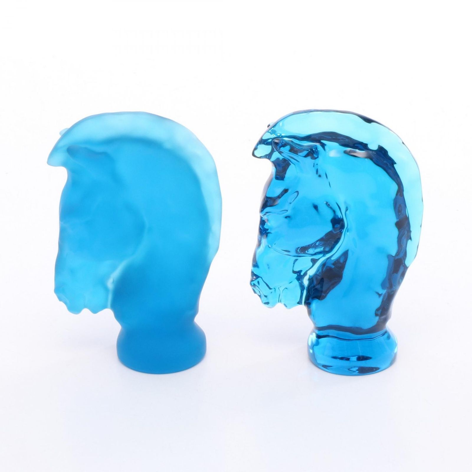 【セール】 サンルイ SAINT LOUIS JEU SKY BLUE KNIGHT ブルー すりブルー その他 馬モチーフペーパーウェイトペアガラス ユニセックス