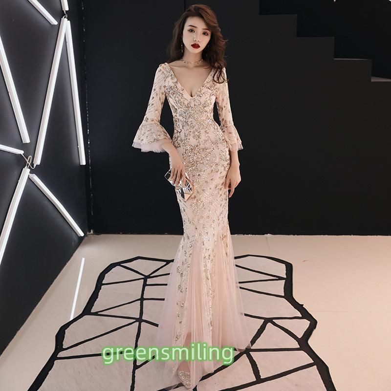 海外挙式 ブラックドレス Aライン 前撮り ベロア 二次会 結婚式