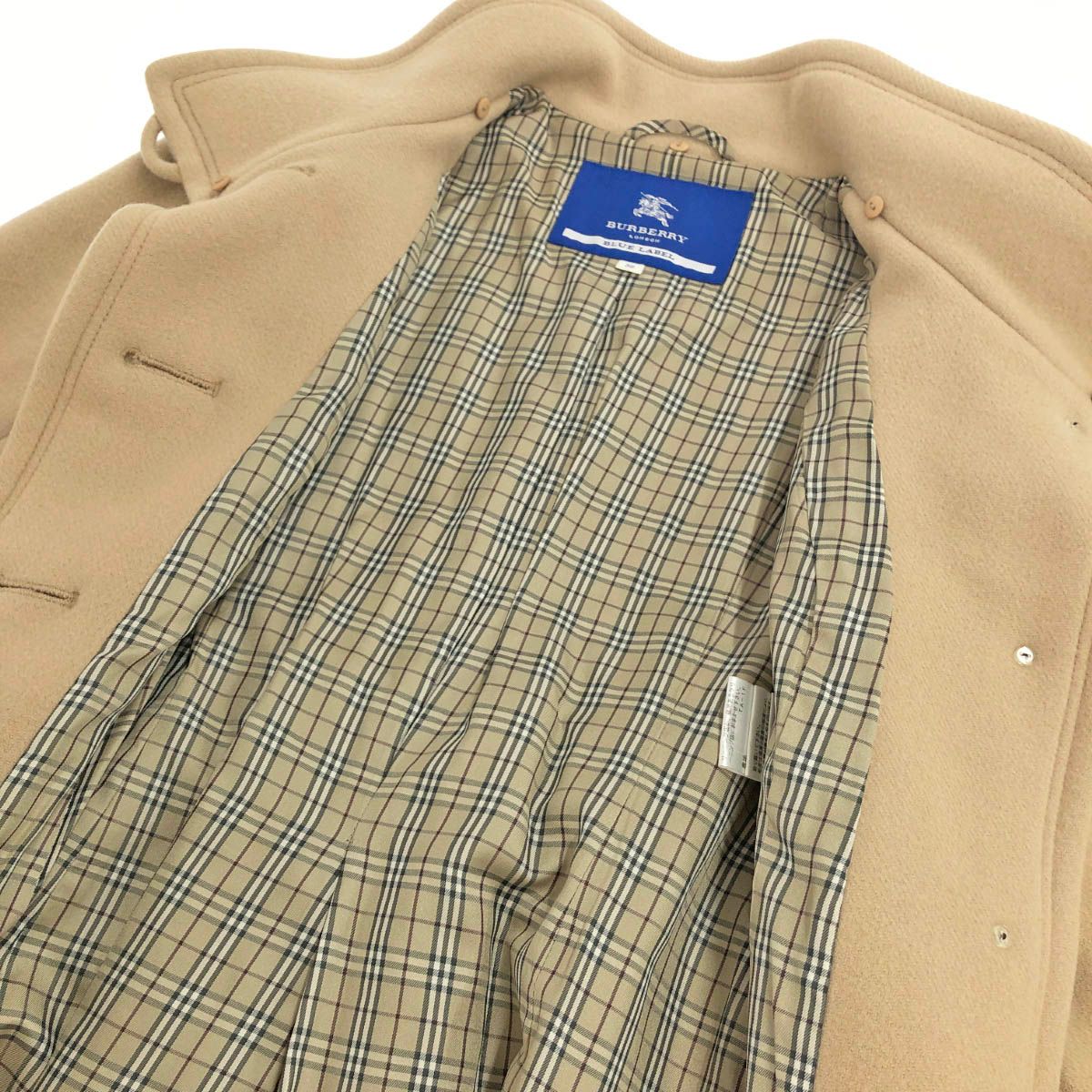 BURBERRY BLUE LABEL バーバリーブルーレーベル コート ベージュ