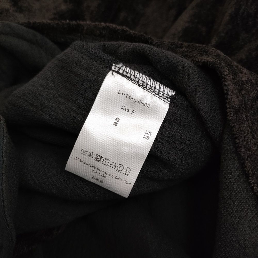 barbell object バーベルオブジェクト 新品 john別注velveteen zip po