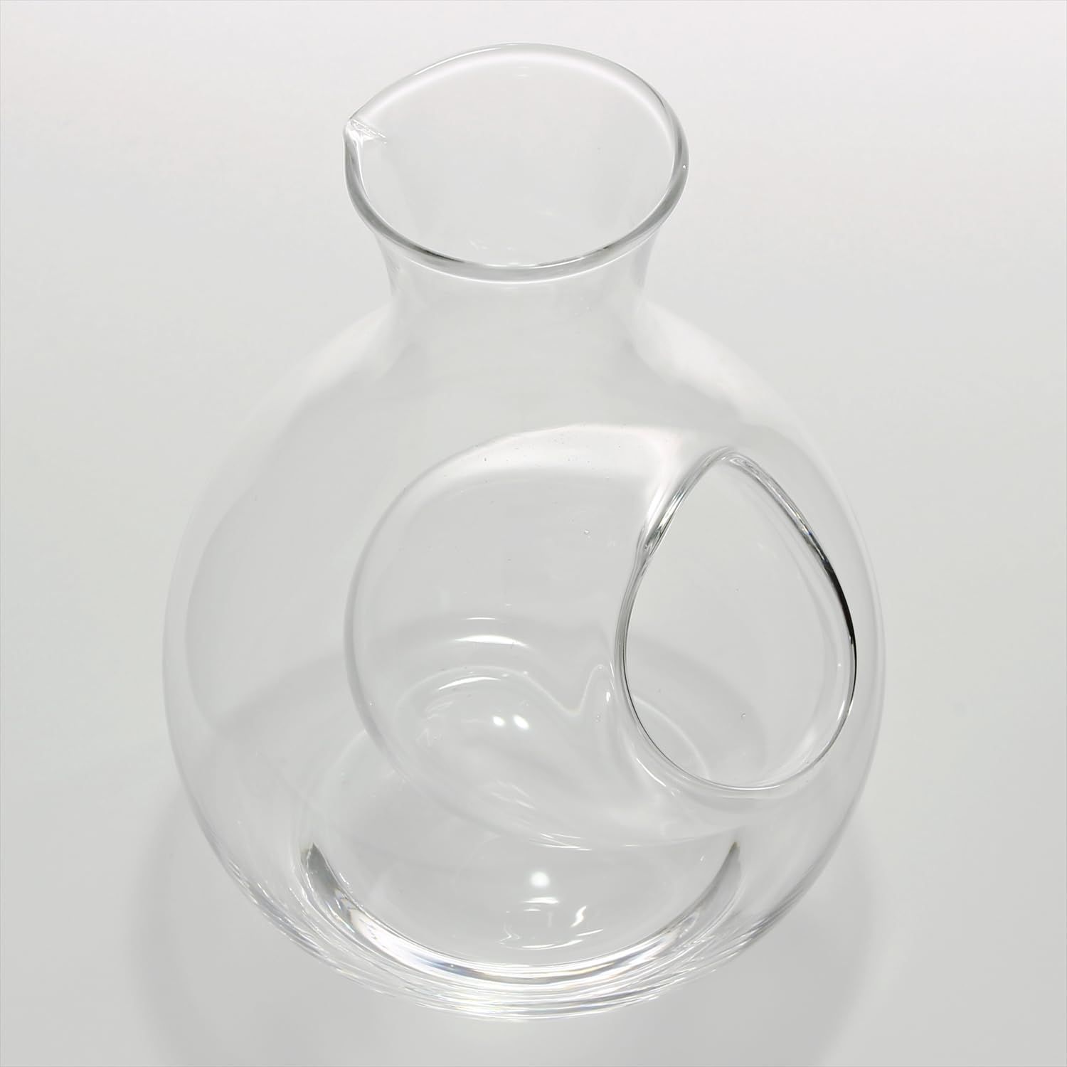 ガラス 徳利 大塚硝子 冷酒出汁 酒器 Φ57×H61mm 新品 大塚硝子(Otsukaglass) 冷酒 グラスセット ガラス 徳利 カラフェ 氷ポケット 約270ml グラス 杯 約100ml 3点セット 47T222-SET