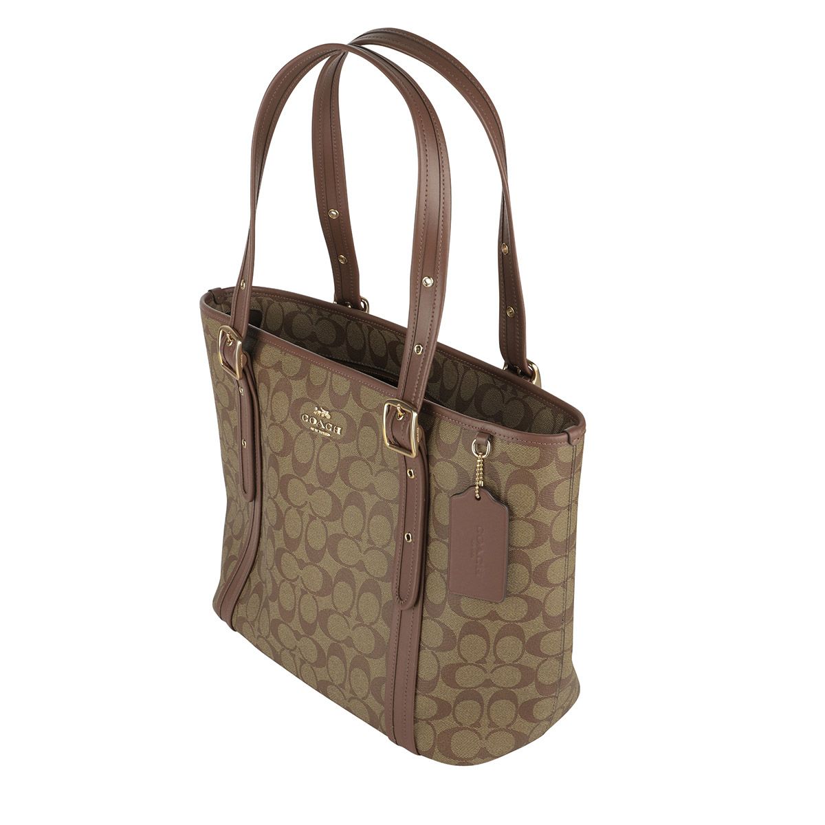 新品 コーチ COACH トートバッグ アシュトン ロゴ ジップ トップ