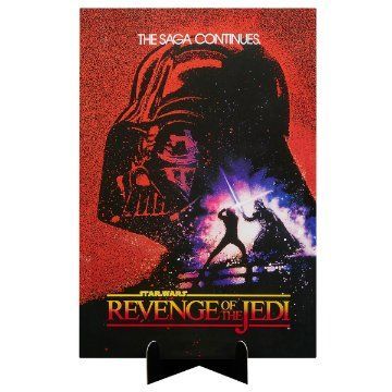 レア! STAR WARS ROTJ 特大ポスター ダース・ヴェイダー スターウォーズ ダースベイダー プロパガンダポスター「I Want