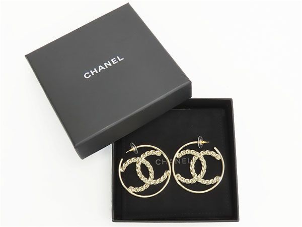 激レア超美品】シャネル CHANEL ラージサークル ココマーク