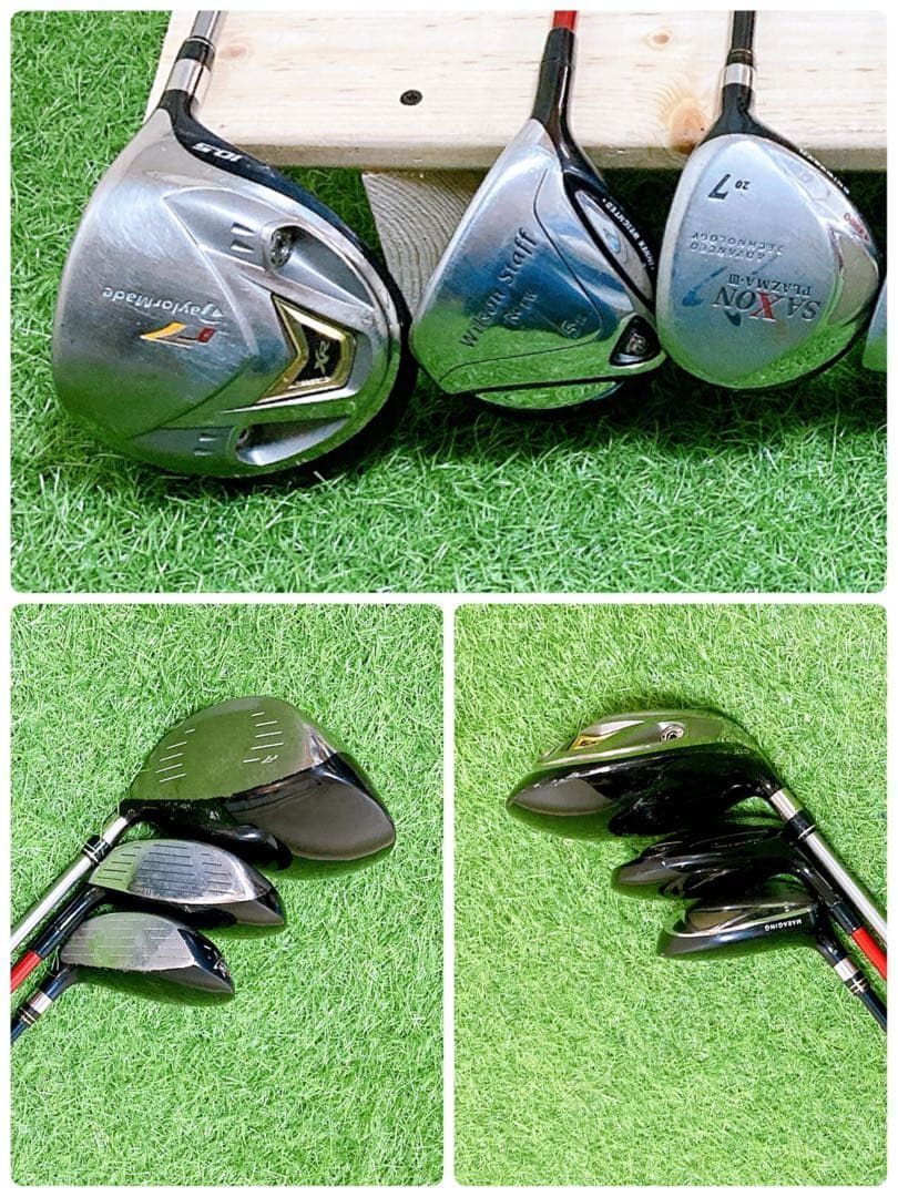 M16.テーラーメイド 初心者オススメ ゴルフクラブ メンズセット