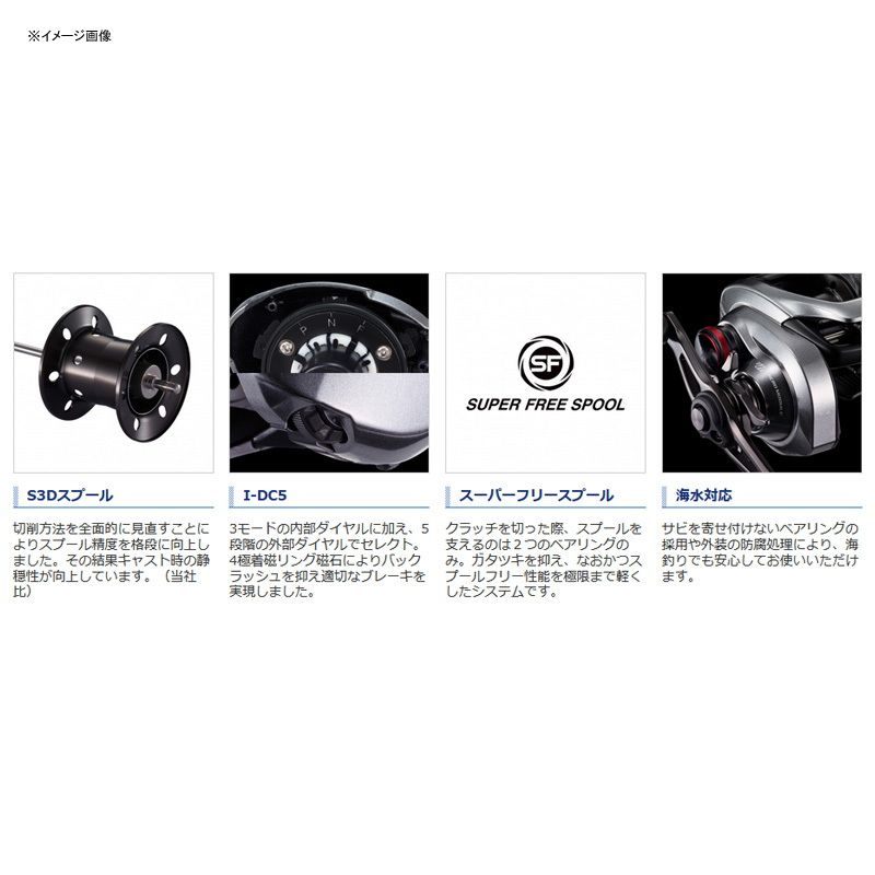 シマノ(SHIMANO)] 21 スコーピオンDC 151HG 左巻き シマノ