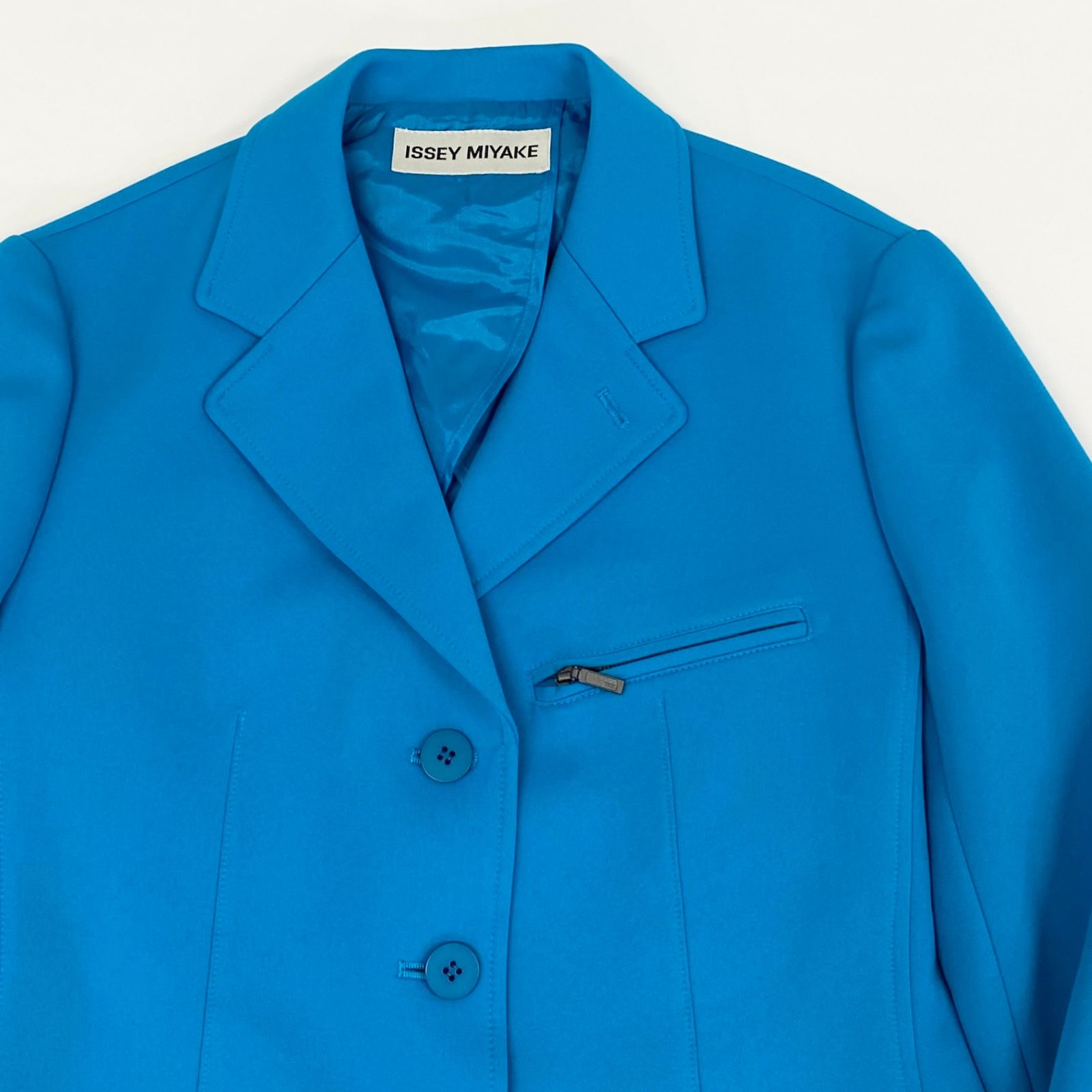 ISSEY MIYAKE イッセイミヤケ 花柄 総柄 テーラードジャケット M ISSEY 