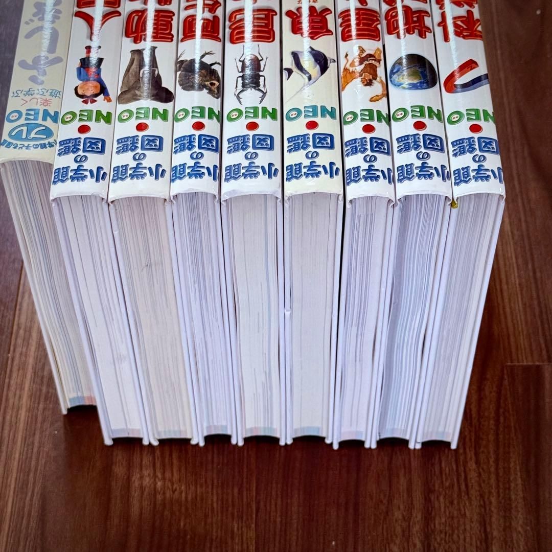 Z1【9冊】小学館の図鑑NEO 地球　星　昆虫　動物　魚　学習　セットまとめ売り Z1【9冊】小学館の図鑑NEO 地球 星 昆虫 動物 魚 学習 セットまとめ