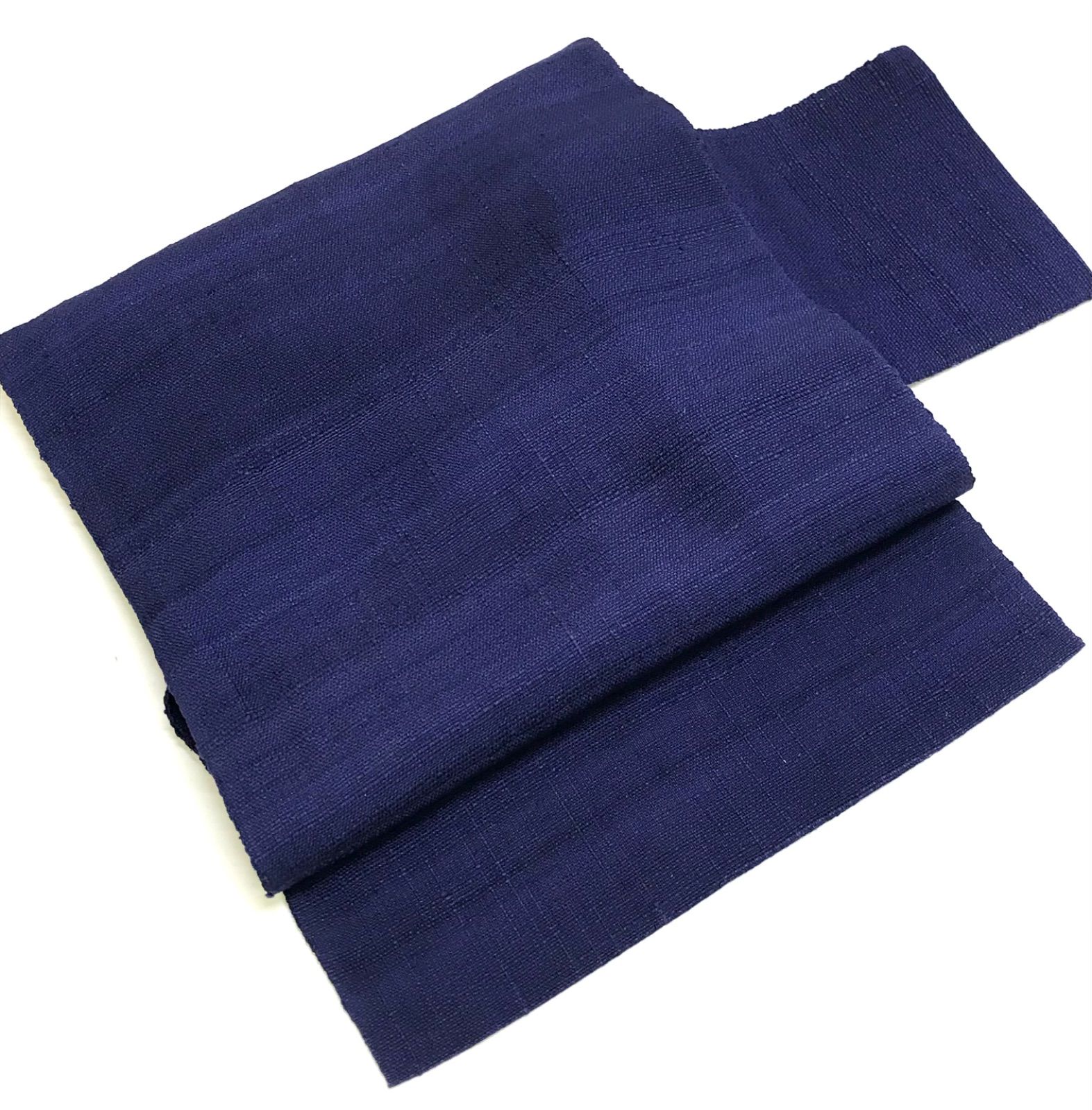 平和屋着物◎八寸名古屋帯 紬地 草花文 正絹 逸品 AABA4693dt 平和屋