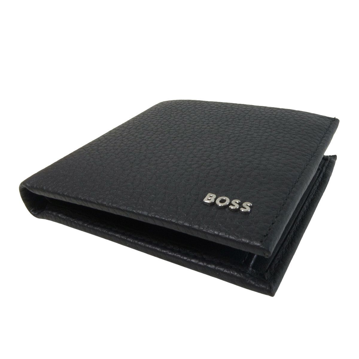 ヒューゴボス HUGO BOSS 財布 小銭入れ付き ◇新品◇ メンズ 二つ折り ウォレット 型押し牛革 グレインレザー ダークブルー  50529513 10242583 HB-481 ヒューゴボス HUGO BOSS HUGO BOSS 二つ折り財布 50536710 小銭入れあり  （001/ブラック） - ファッション通販 ...
