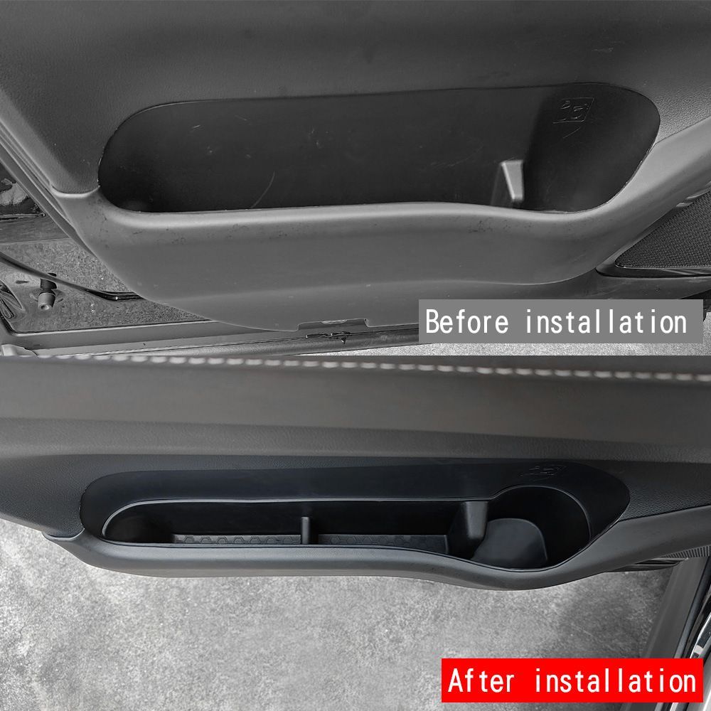 23年式 トヨタ アルファード ヴェルファイア 40系 設計 シリコン製ドア下収納ボックス 4点セット 内装保護 傷防止