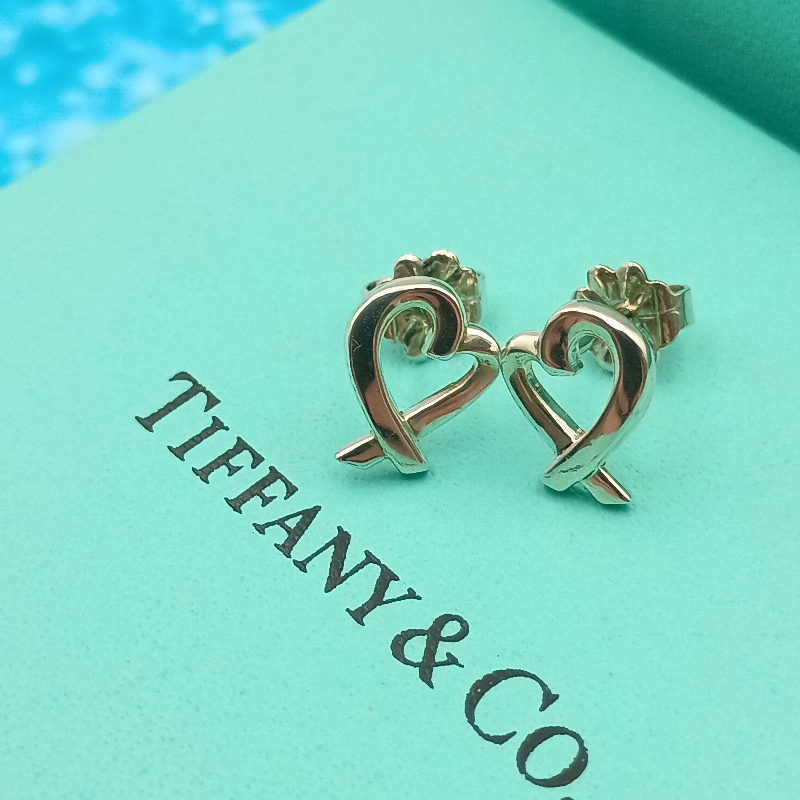 Tiffany & Co. ハート型ピアス　スモール 楽天市場】TIFFANY&Co. ティファニー ピアス0.005カラットダイヤハート
