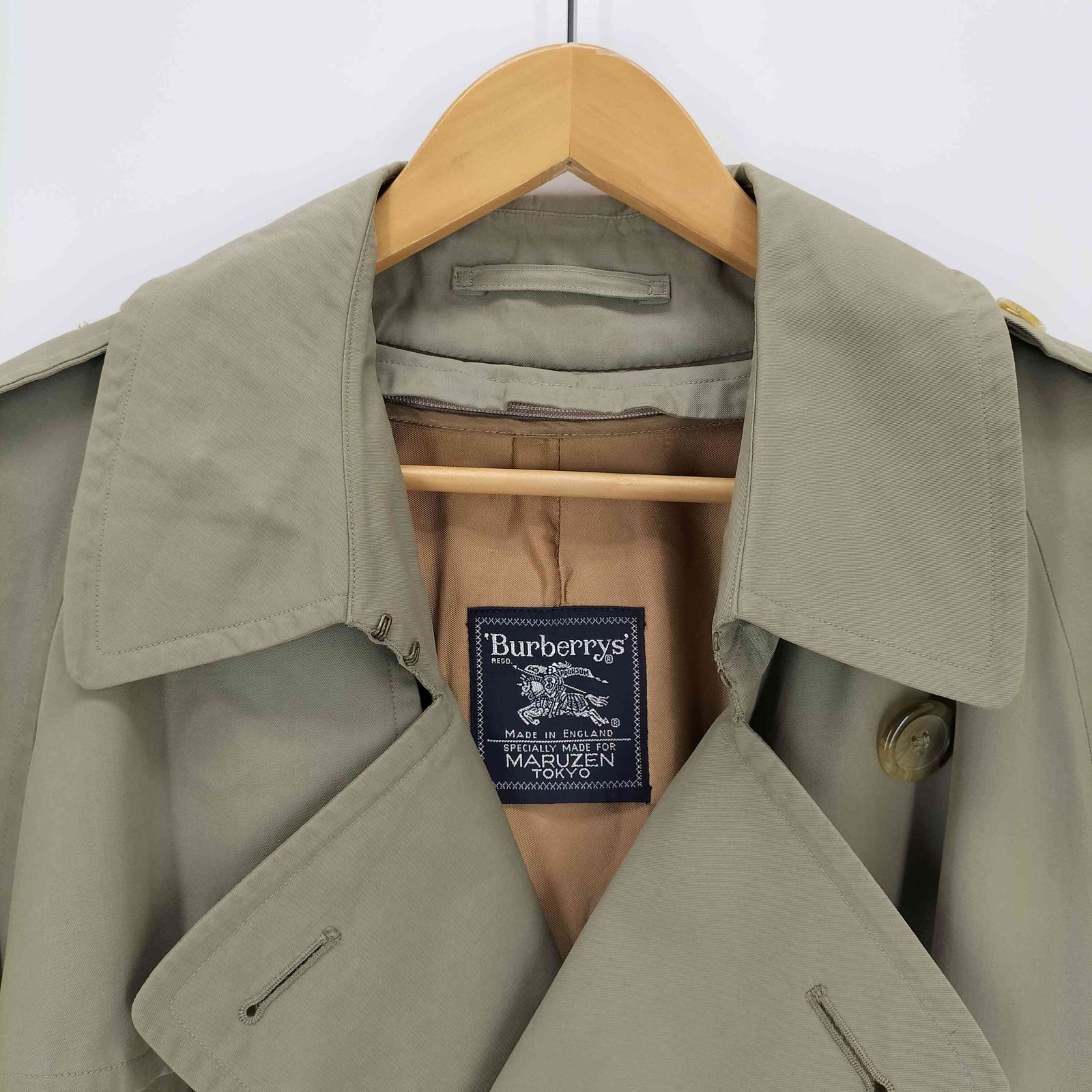 【人気✨】Burberry ステンカラーコート ライナー カシミヤ ノバチェック ステンカラーコート 英国製 バーバリーズ BURBERRY - ライナー付 ノバ