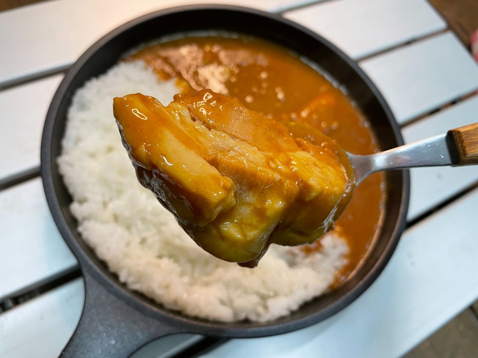 【AIZU CAMPFOOD】ごろごろ豚角煮贅沢カレー210ｇ×2個セット