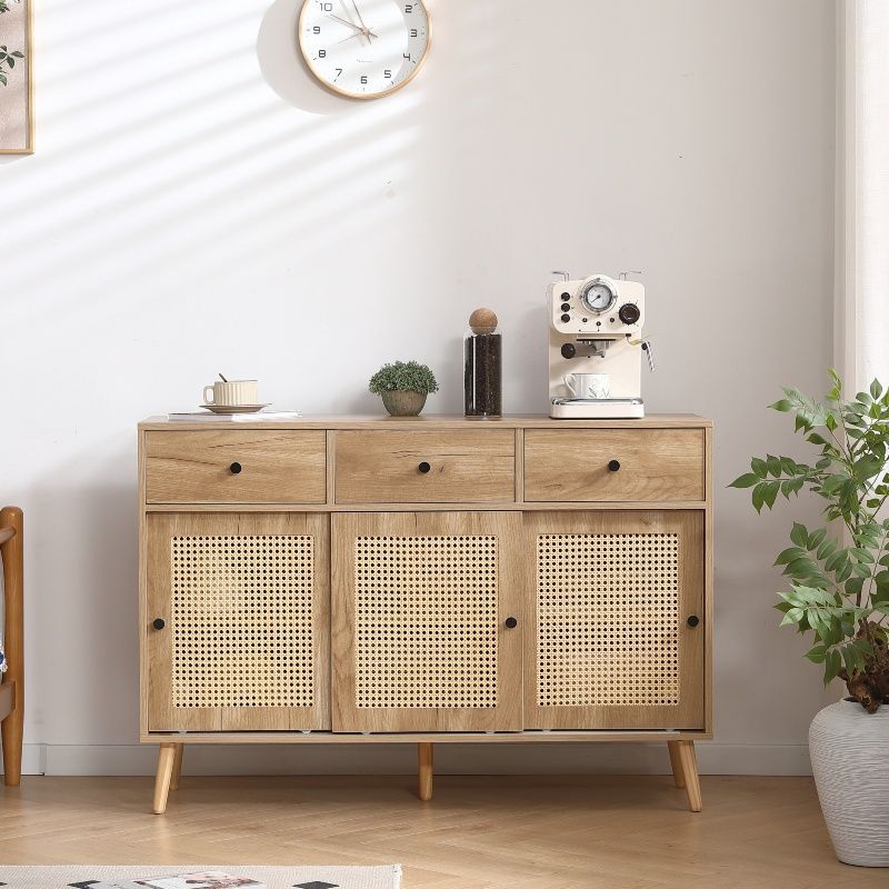 サイドボード ラタン風