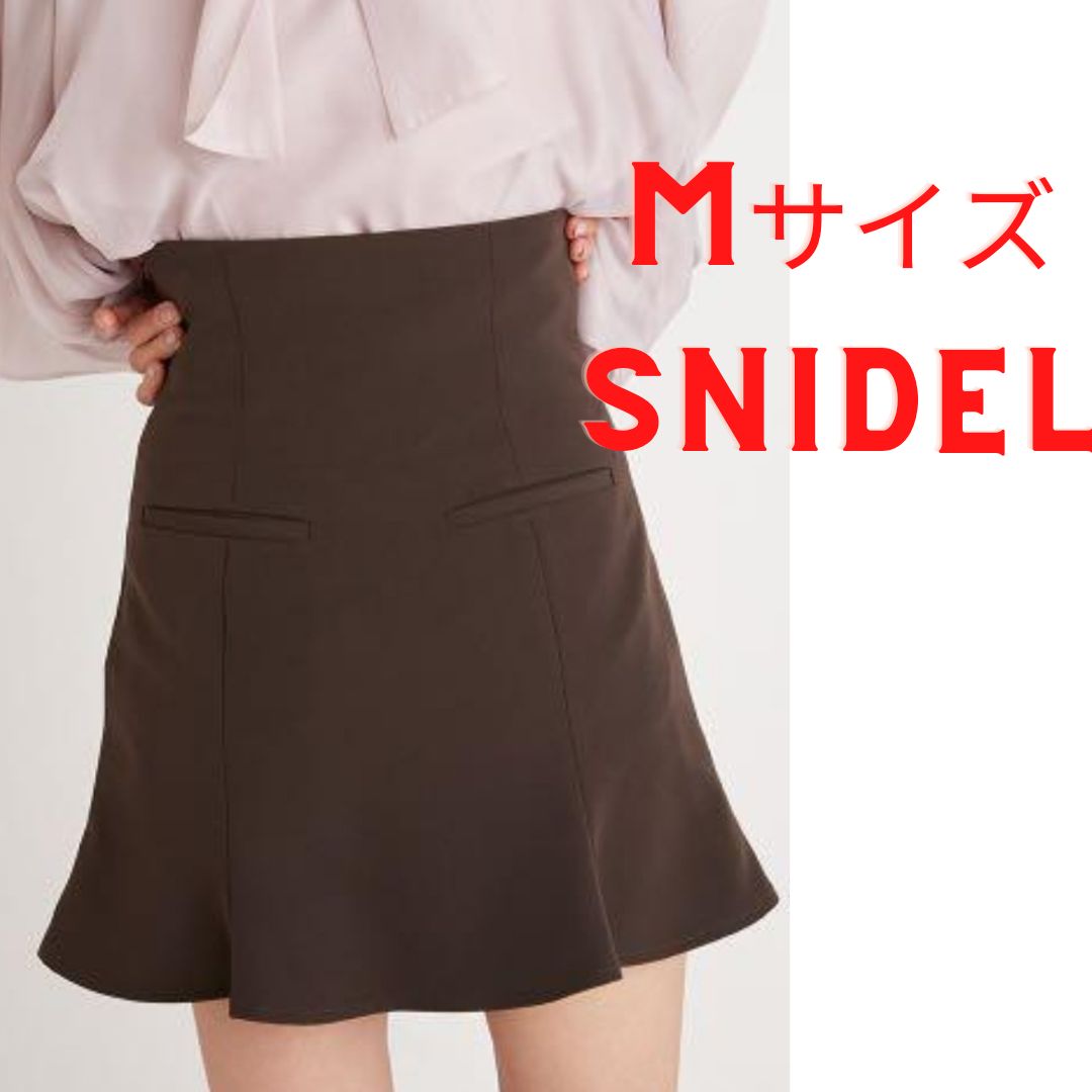 新品 スナイデル フレアーミニスカショーパン snidel - メルカリ