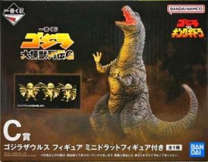 ゴジラ　一番くじ　大怪獣列伝G C賞ゴジラザウルス　ミニドラットフィギュア付き 一番くじ ゴジラ大怪獣列伝G C賞 ゴジラザウルスミニドラット