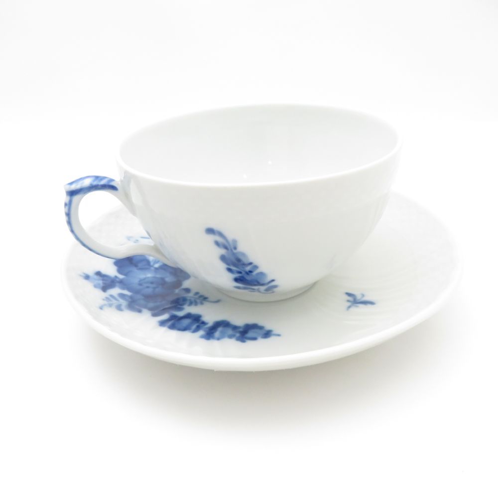 美品 ROYAL COPENHAGEN ロイヤルコペンハーゲン ブルーフラワーカーブ  