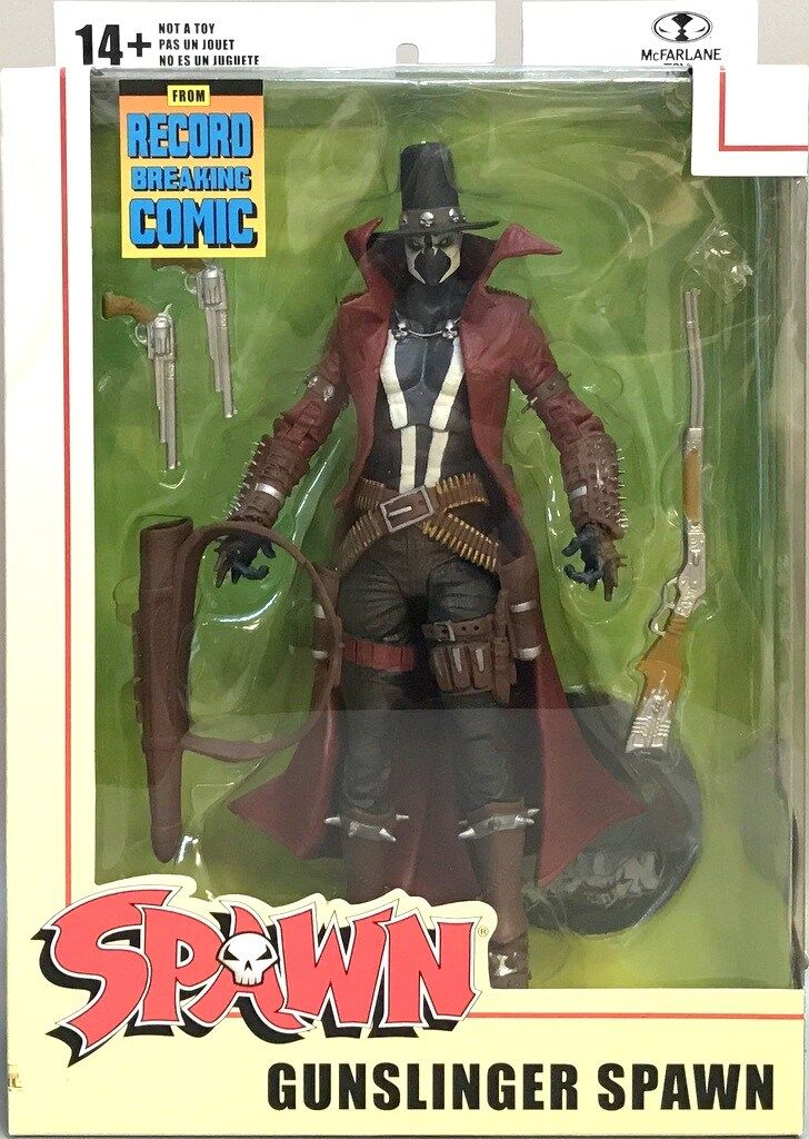 McFARLANE TOYS FIGURES GUNSLINGER SPAWN / FROM RECORD BREAKING COMIC 7 ...