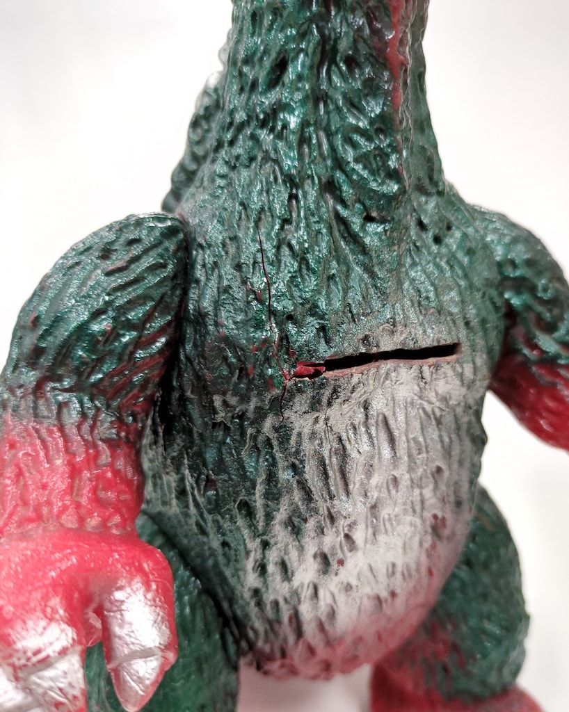 激レア品！！　当時物　グレートザウルスゴジラ　フィギュア　貯金箱 激レア品！！ 当時物 グレートザウルスゴジラ フィギュア 貯金箱