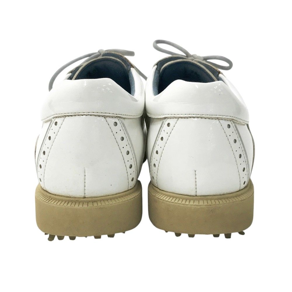 aJADE ゴルフシューズ 2足セット25.0cm aJADE アジェイド AJM-002 ゴルフシューズ HARMAN ホワイト系 25