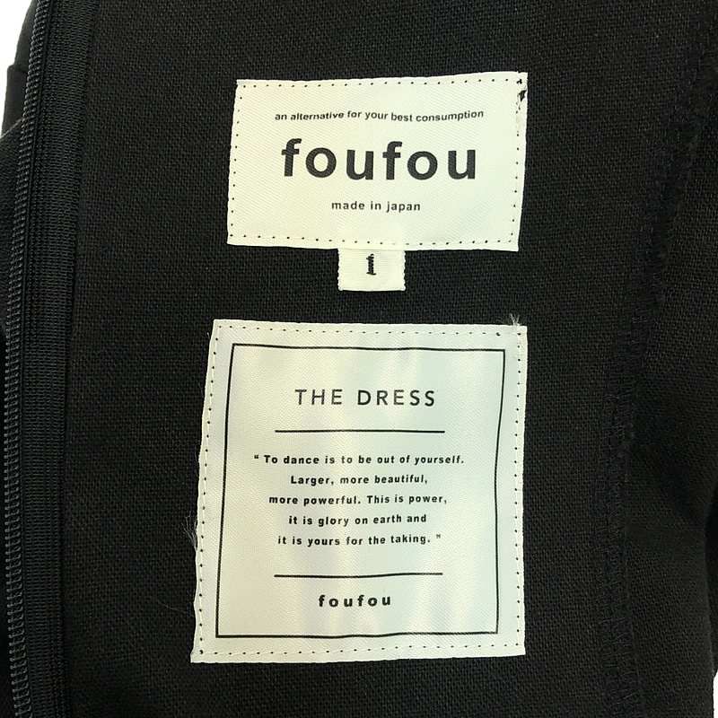 foufou【THE DRESS #01】 ランデブーシャツワンピースSサイズ