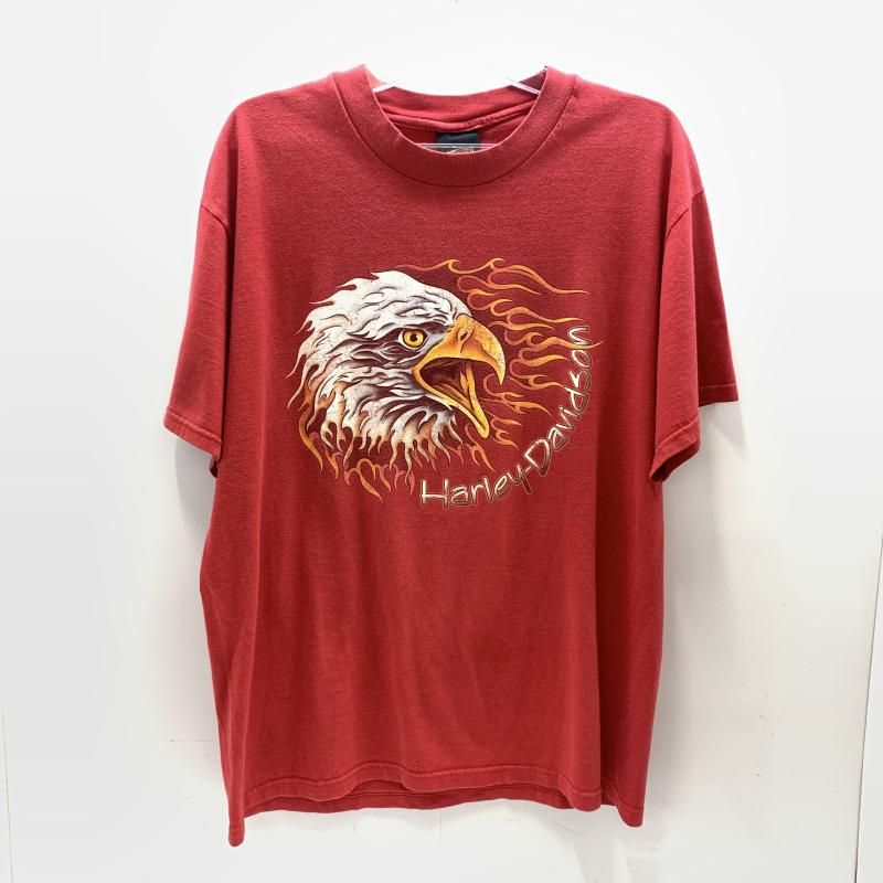 Harley-Davidson フレイムデザイン Tシャツ XL Harley Davidson - XL Harley-Davidson フレイム ファイヤー T