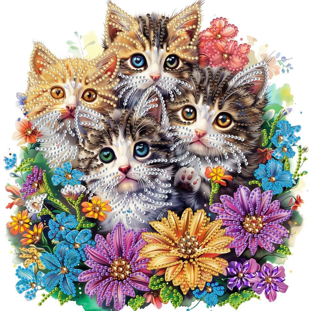 特価商品】かわいい ダイヤモンドペインティング ビーズアート 30X30cm