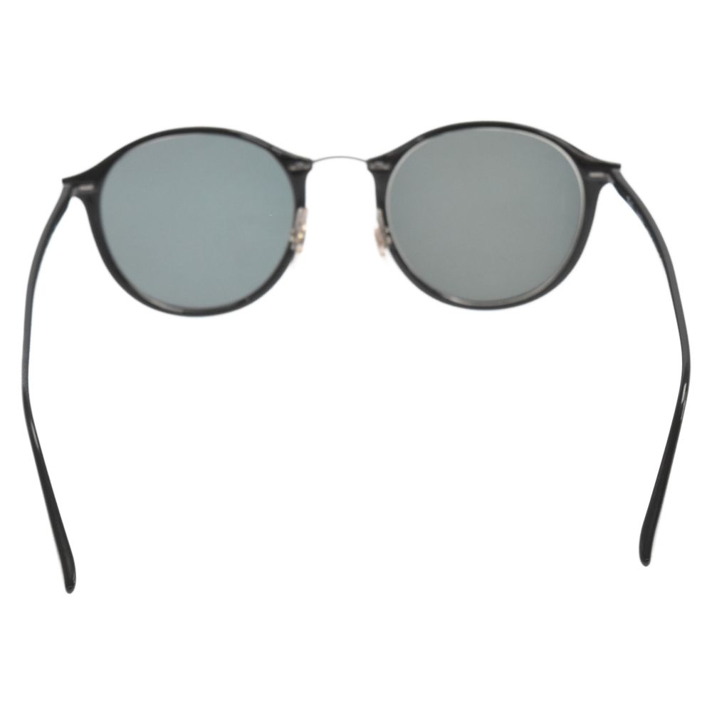 Ray-Ban ブラック サングラス ウェリントンスタイル Ray Ban (レイバン) Light Ray ウェリントン サングラス RB7073