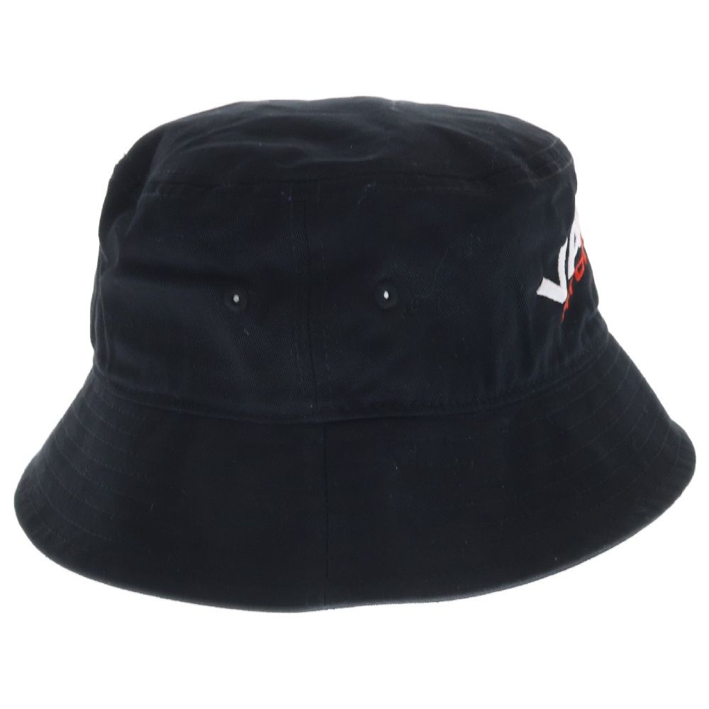 VALLAD (バラッド) 23AW BUCKET HAT ロゴ刺繍 バケットハット ブラック