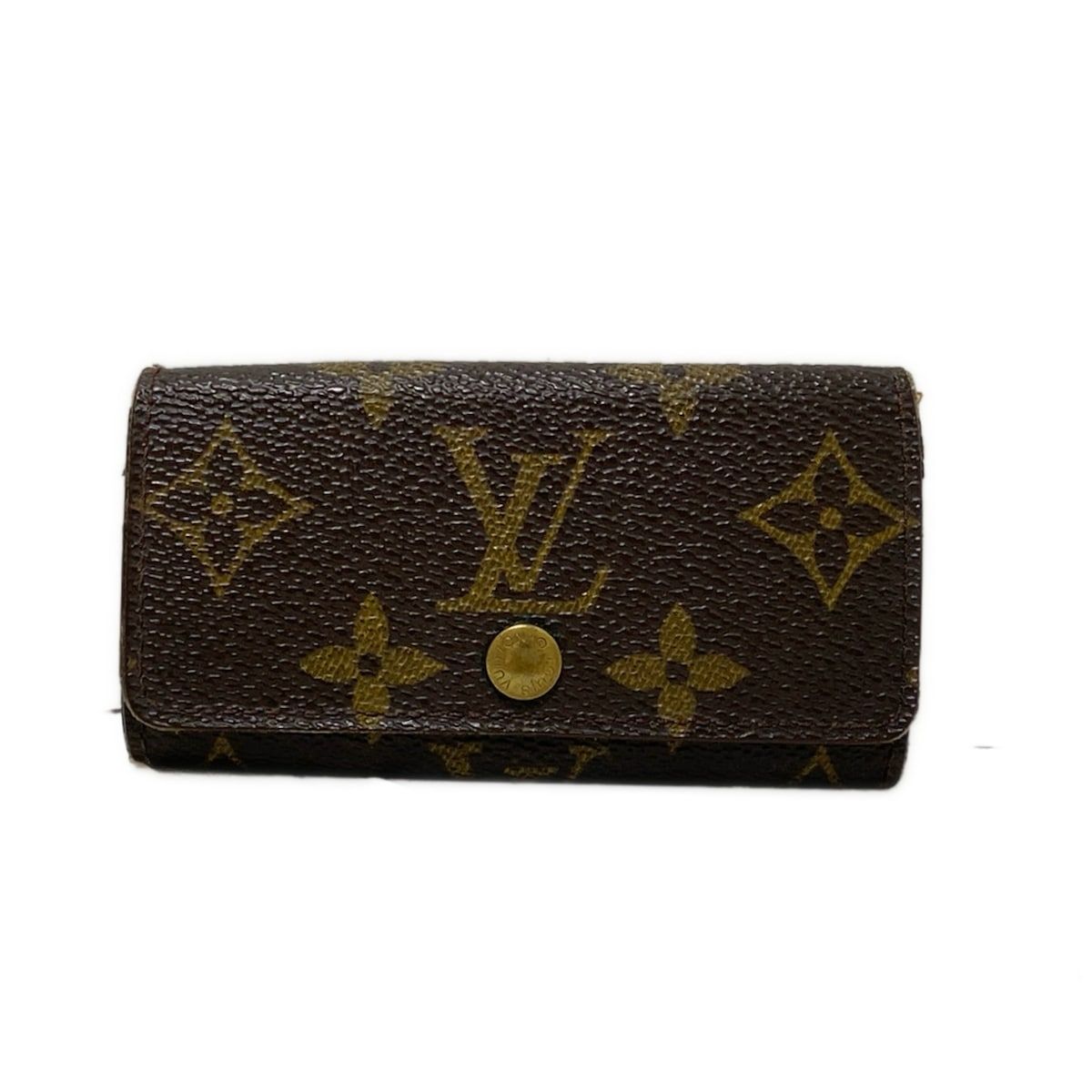 美品 LOUIS VUITTON モノグラム キーケース LOUIS VUITTON新作モノグラムミュルティクレ4連キーケースM69517