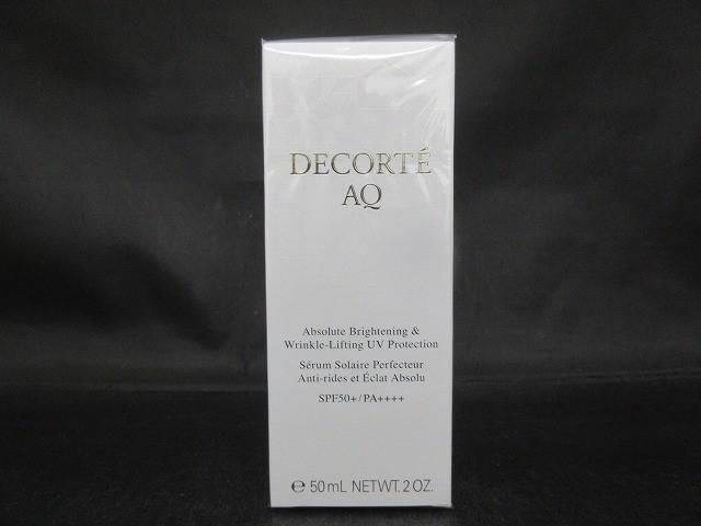 ♥ 未開封 コスメ コスメデコルテ AQアブソリュートUVプロテクションブライトニング＆リンクル 55g 日やけ止め美容液