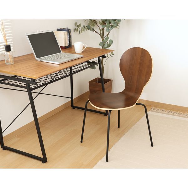 (スティッツ)ハーフシーティングチェア/ブラックフレーム/コルク 2脚セット① スティッツ)ハーフシーティングチェア/ブラックフレーム/コルク 2脚