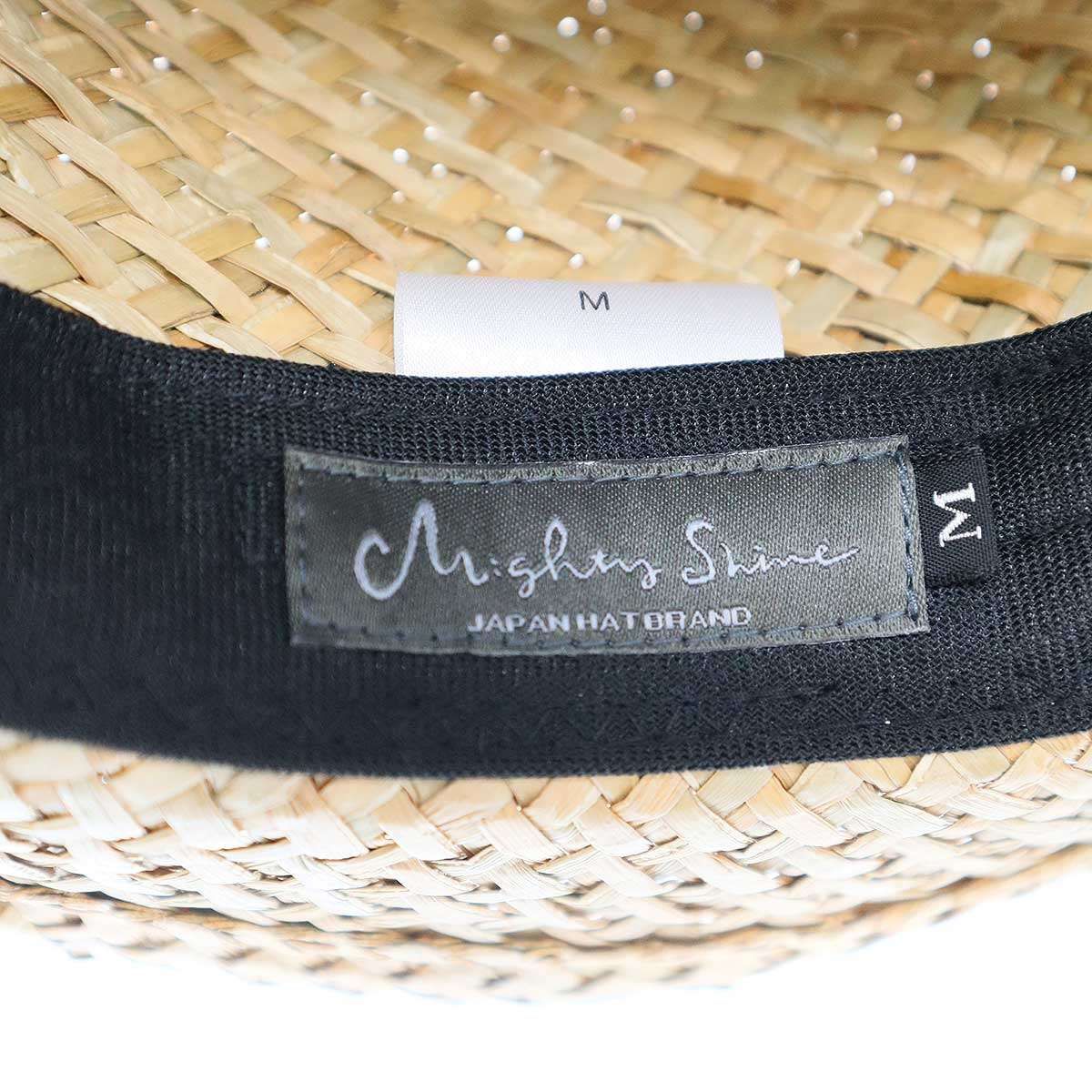 Mighty Shine マイティーシャイン カンカン帽 ハット ベージュ M
