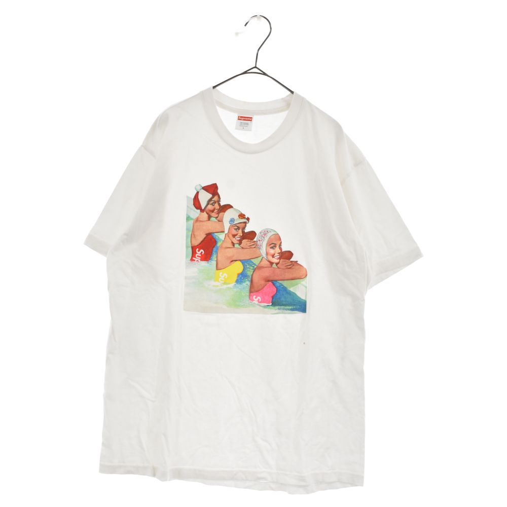 18ss Supreme Swimmer tee tシャツ 水泳　マスタード　M