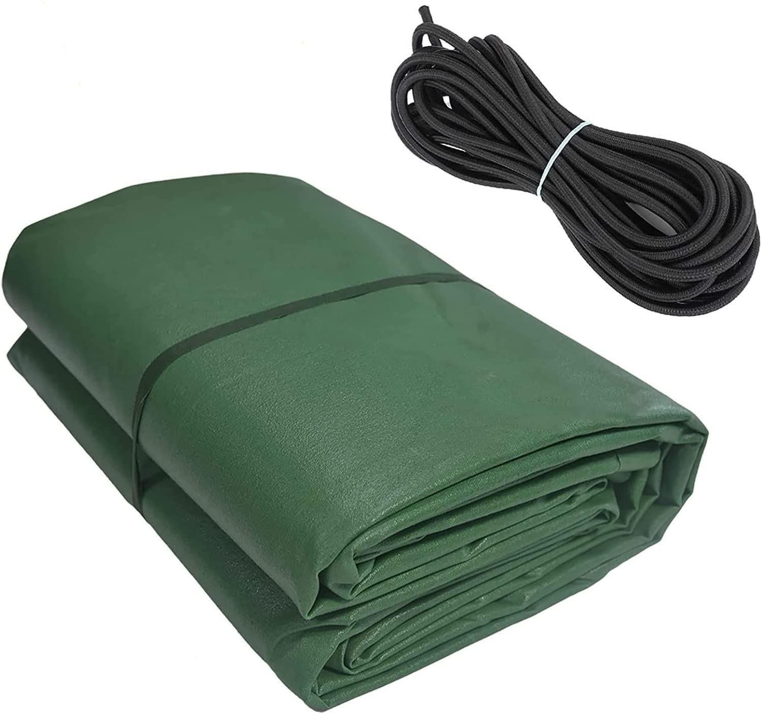 特売 Sharellon軽トラシート 軽トラシート 650ｇ|㎡厚手 トラック荷台シート 2.6x3.8m 1t 1.5t 2t対応 荷台カバー 防水PVC帆布 トラックシート ゴムロープ付き