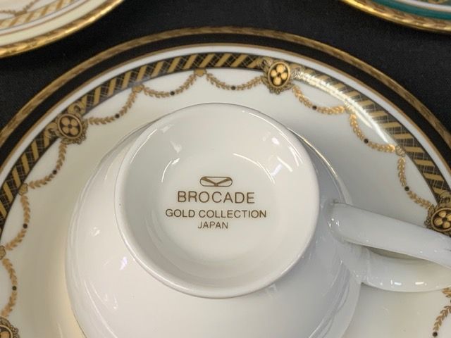BROCADE GOLD COLLECTION 五色椀皿 ティーカップ&ソーサー BROCADE GOLD COLLECTION 五色椀皿 ティーカップ&ソーサー