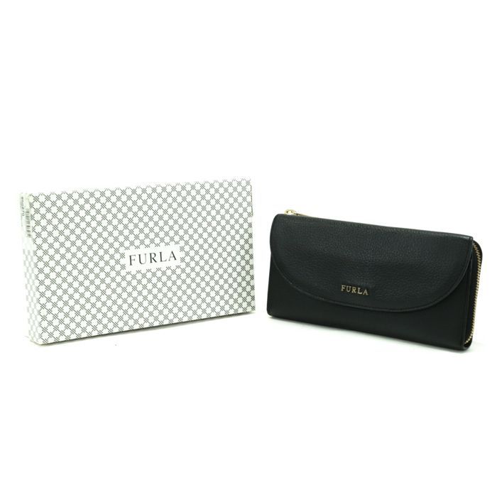 フルラ FURLA ジップアラウンド ウォレット レザー 850870 長財布 L字 
