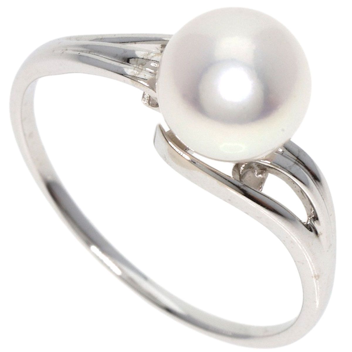 MIKIMOTO ミキモト パール 真珠 リング・指輪 K18WG レディース - メルカリ