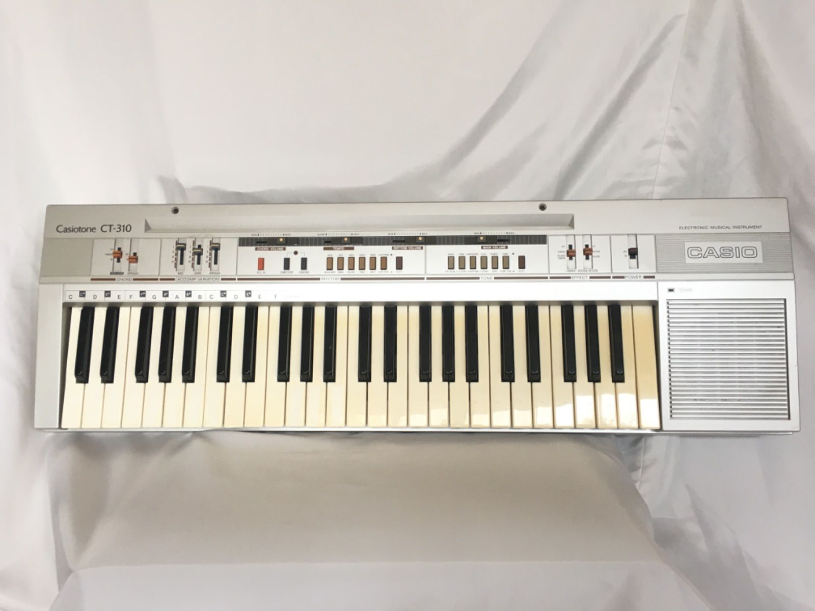 ヴィンテージキーボード Casiotone CT-310 カシオトーン 動作品 - メルカリ