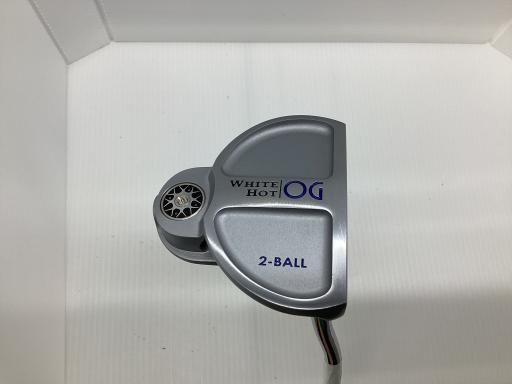 オデッセイ WHITE HOT OG 2-BALL 32インチ レディース ブルー パター PT STROKE LAB フレックスその他 レディース 女性用 右利き 右用 Bランク ゴルフクラブ
