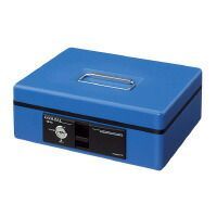 手提げ金庫 スタンダード Ｂ６ ４号 青 CB-Y14B コクヨ