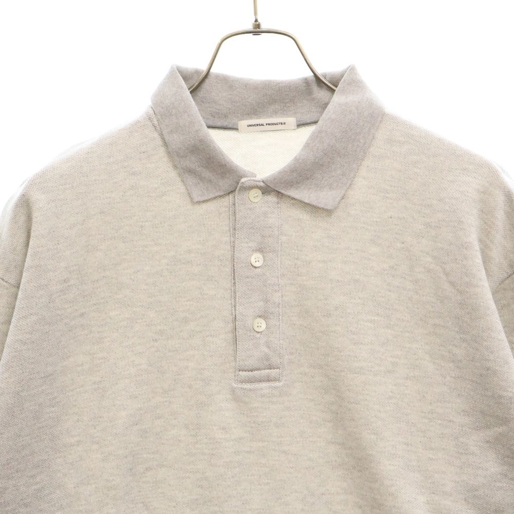 UNIVERSAL PRODUCTS (ユニバーサルプロダクツ) PIQUET TERRY L/S POLO 