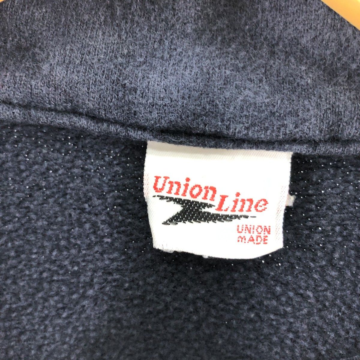 古着 90年代 Union Line ニューヨーク市消防局 バックプリント 袖