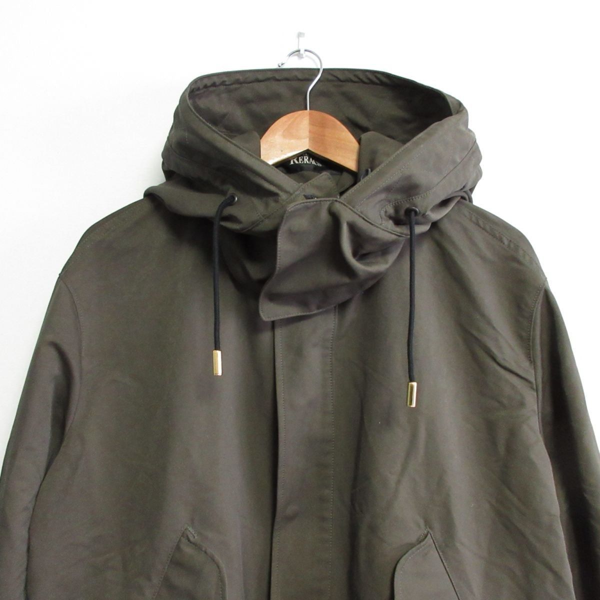 Reracs 36 カーキ ショートモッズコート THE RERACS ショートモッズコート – COLDBECK ONLINE