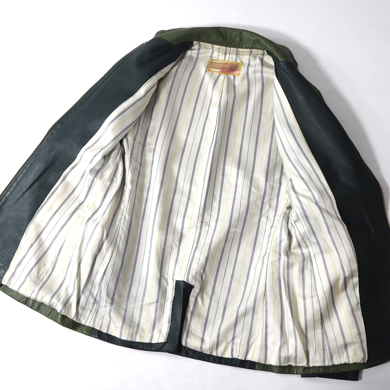 NIKEリメイクジャケット　ドクター・ロマネリ(Dr.romanelli) △ドクターロマネリ Dr.Romanelli 希少 NIKE 再構築 レザージャケット